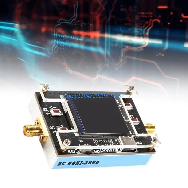 

Модуль Attenuator Y2GD Металлический корпус для женского разъема TFT Display Значение Attenuation Значение 30 дБ шаг 0,25 дБ