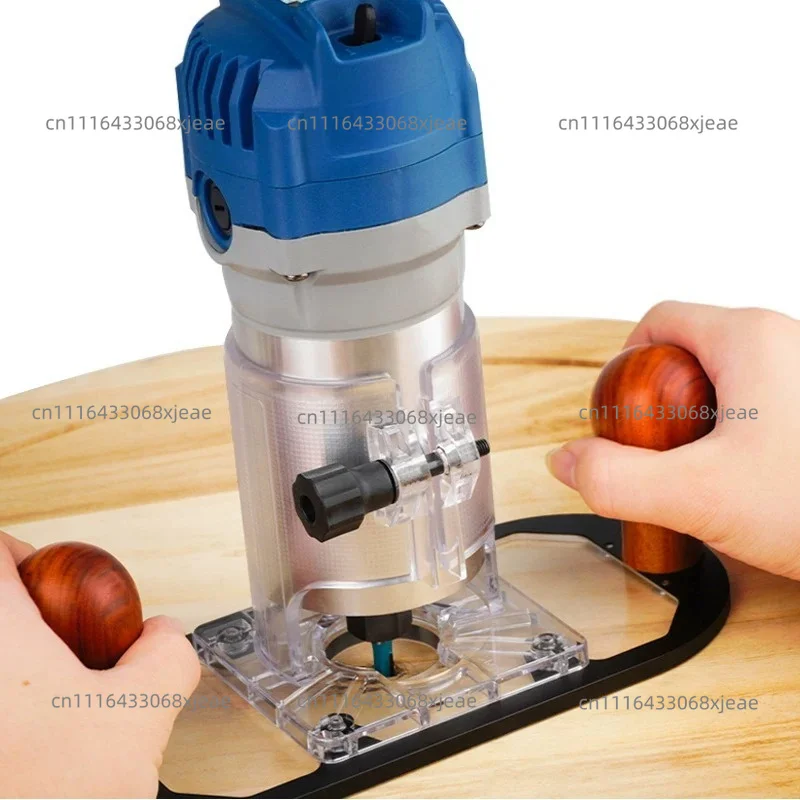 Woodworking Trimmer Router Auxiliary Accessory Inverted Bracket For Edge Trimmer