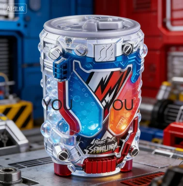 

Оригинальный набор Bandai Kamen Rider Build DX RabbitTank Sparkling Can Full Cross-Z Build Can Set Bottle, аксессуар-игрушка для ремня водителя