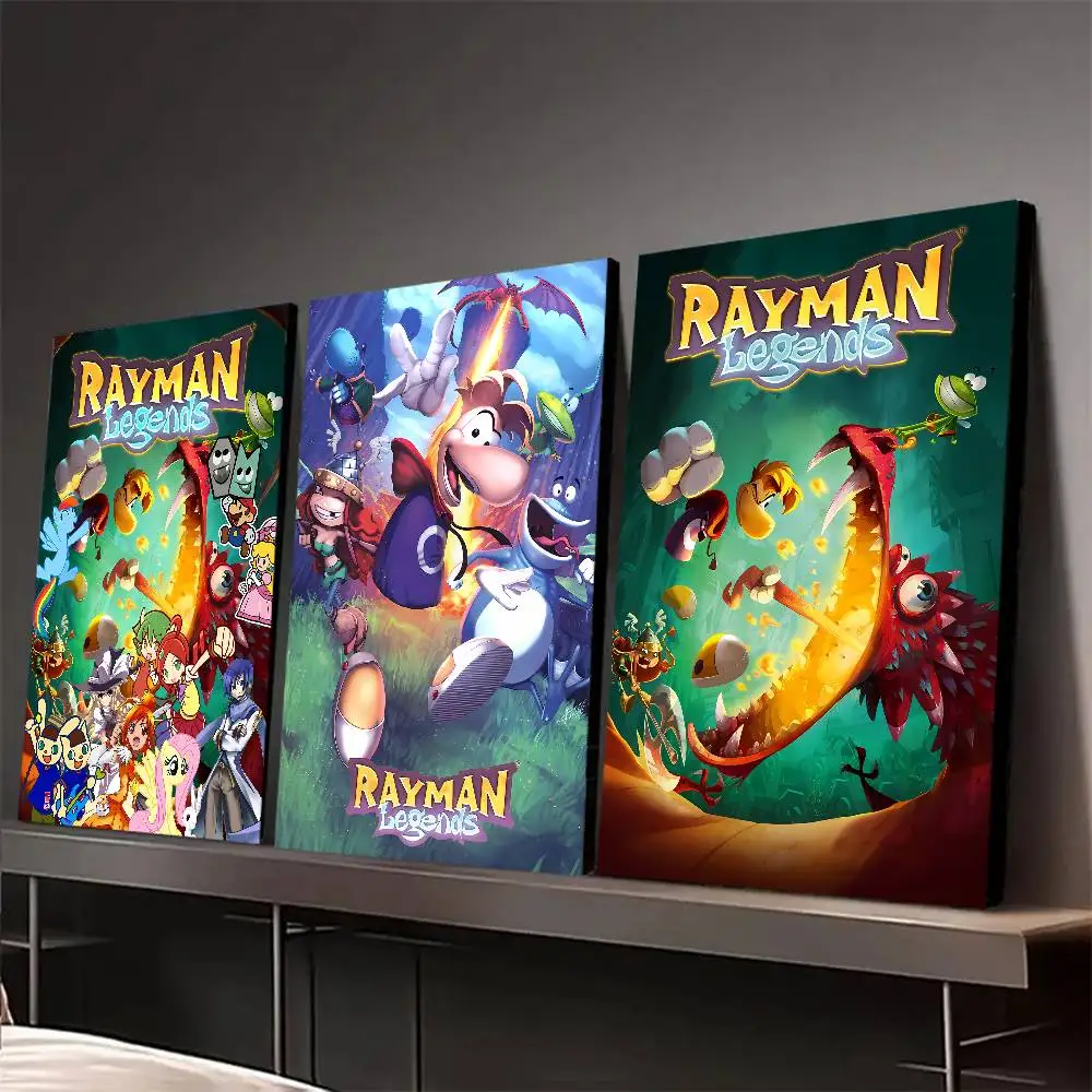 Rayman Legends أنيمي المشارك طباعة لغرفة النوم غرفة المعيشة ديكور المنزل اللوحة جدار الفن HD صورة جدارية