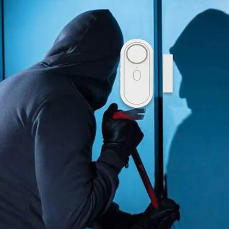 Door Alarms For Home Window Door Sensor For Alarm System 120db Wireless Magnetic Sensor Security Alarm System Anti Theft Alarm