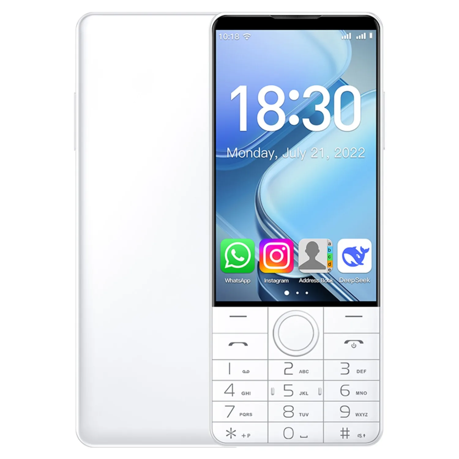 UNIWA DOOV R70 4G Touch Smart Google 4 " IPS 6GB+128GB Android14 Bluetooth Whatsapp 2600mAh Arabic Hebrew Russian Keyboard Phone