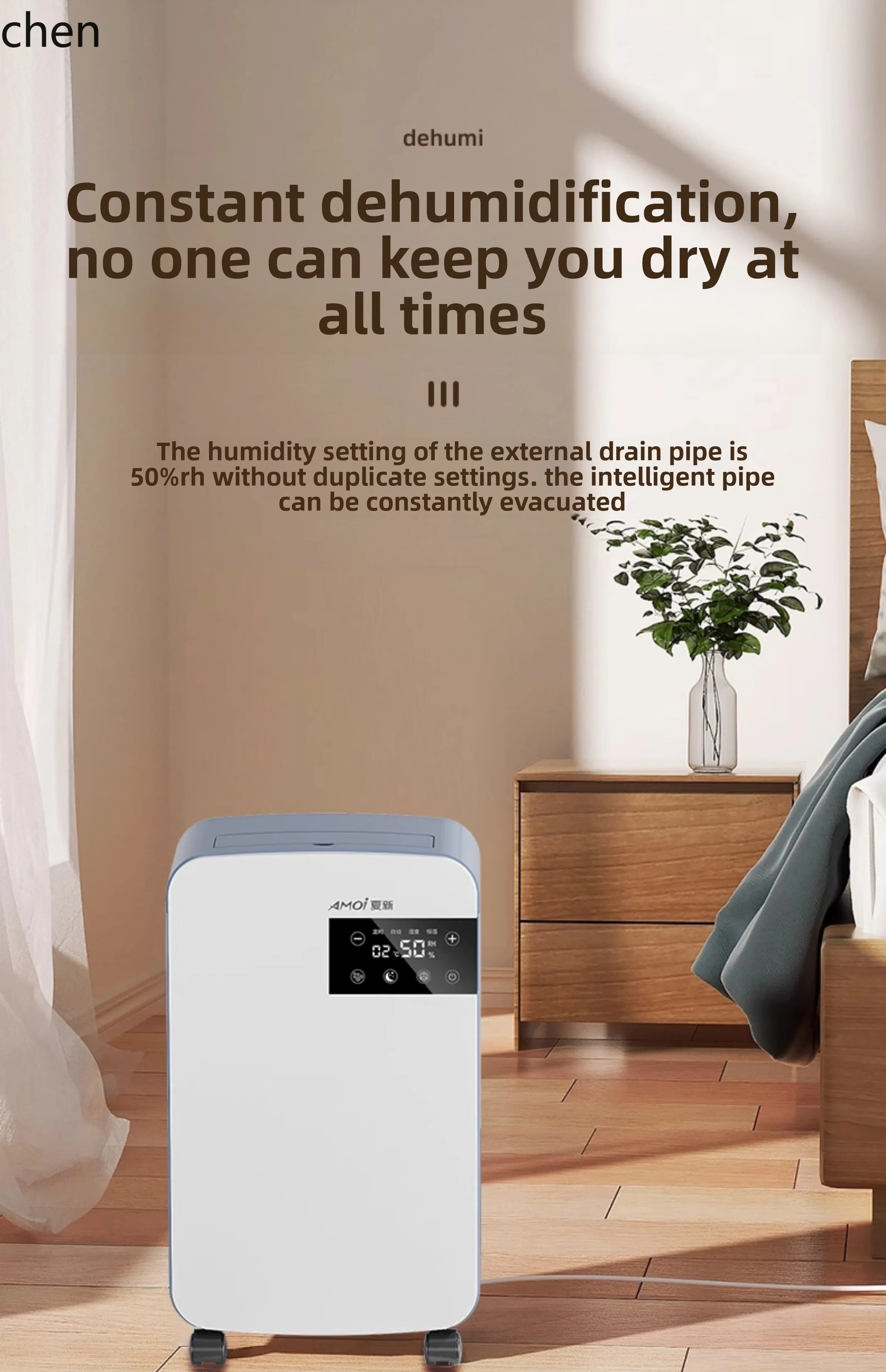 ZML deumidificatore ad alta potenza per interni, piccolo artefatto deumidificante silenzioso, asciugatrice per la rimozione dell'umidità