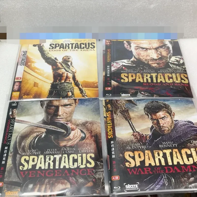 Spartacus Complete Series Blu Ray Discs 13 Discs Including Prequel God of the Arena First Season