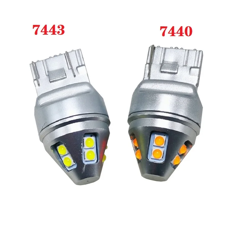 1PCS T20 Led 7440 7443 T25 3157 Bulb W21W W21/5W WY21W P27 7W 3030 Chips BA15S P21W BAY15D P21/5W BAU15S PY21W Car Signal Light