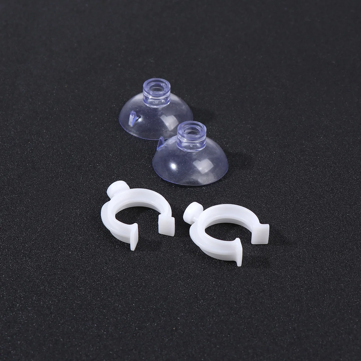 

20 Pcs Fish Tank Suction Cup Clamps Aquarium Hose Clips Durable Elastic Glass Surface Underwater Accessories Pet Supplies