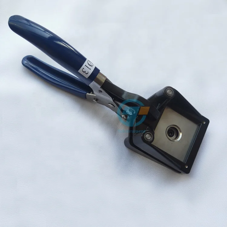 manual hand-held punch disc cutter / round battery electrode disc cutter  with 10 - 50 mm diameter