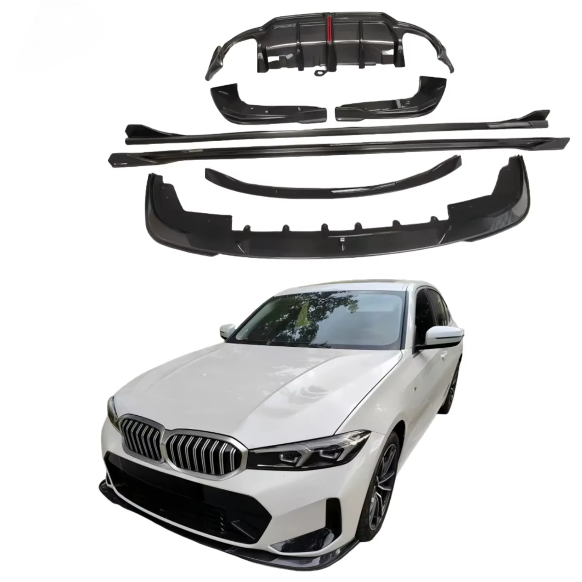 G20 Carbon Fiber Body Kit Upgrade, for BMW G20 Carbon Fiber Aerokit, All New 3 Series 2023