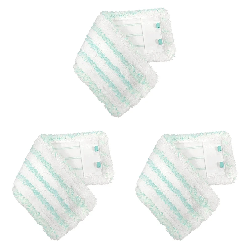 3X For Leifheit 55116 Profi Flat Mop Replacement Accessories Wet And Dry Replacement Cloth