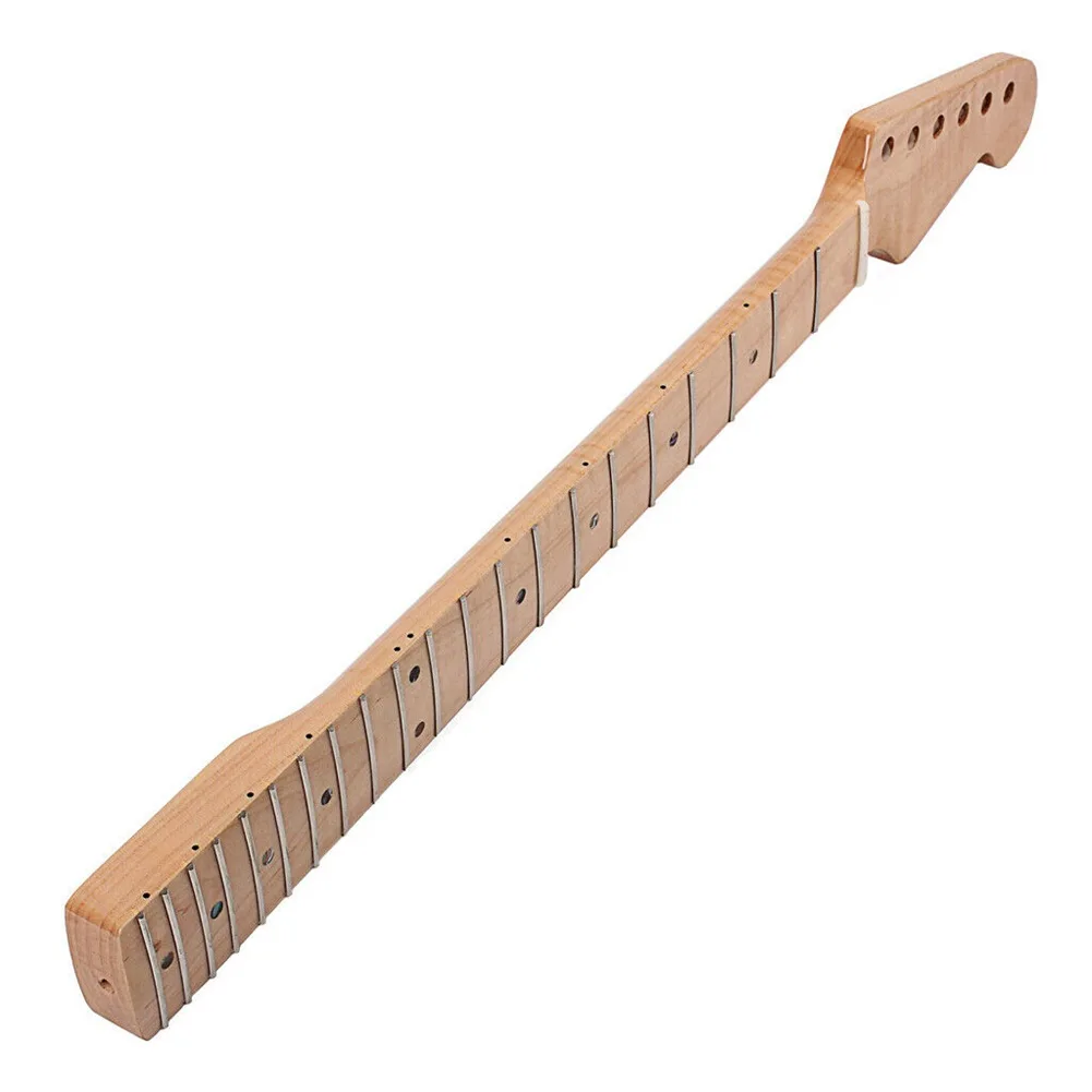 

1pcs Electric Guitar Neck Maple Fingerboard 22 Frets Vintage Style Guitar Parts for Custom Guitar Building