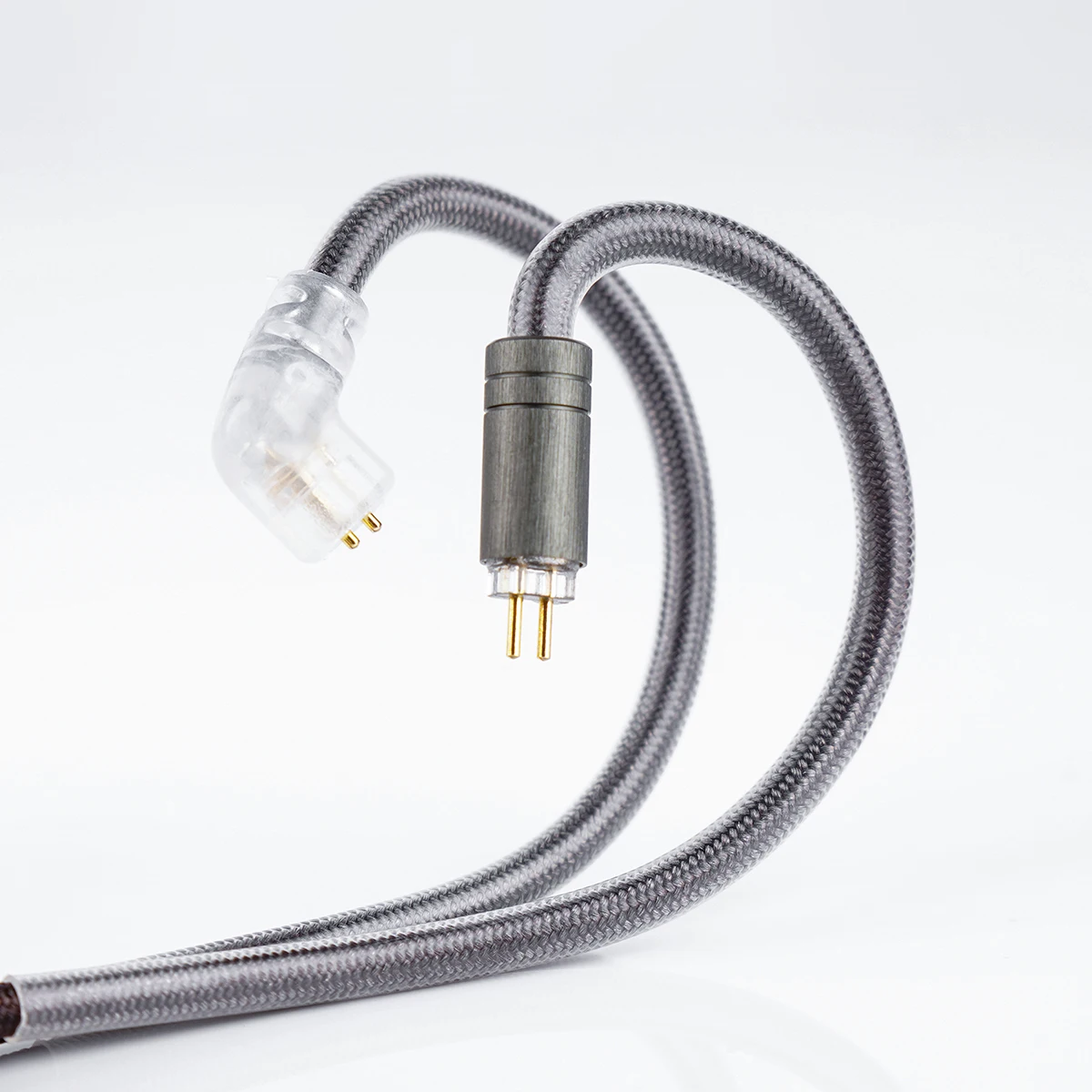 كابل صوت NICEHCK S77 7N سميك مطلي بالفضة OCC IEM استبدال سلك 0.78 مم 2Pin /QDC لـ HIMALAYA Davinci V16 Quartet KB02