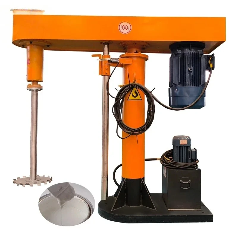 Dispersion integrated hine Sand grinding high-speed shearing dual-function-material procsing equipment