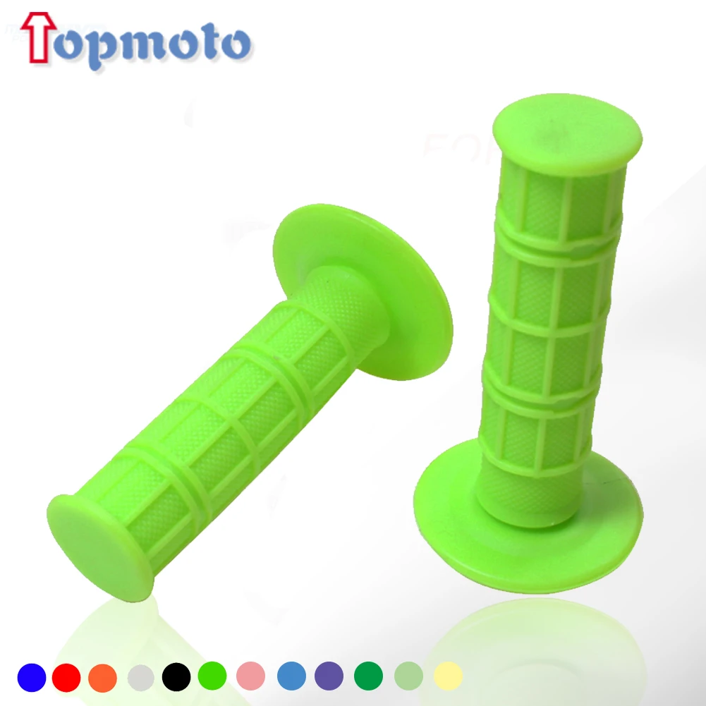 22mm 24mm Motorräder Grip Dirt Bike Griffe 7/8 "Gummi Biker Roller Griff Grip Für Lenker Mx Kissen top Gas 22mm Bar