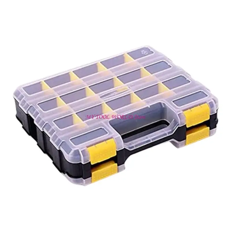 Fishing Tackle Box Waterproof Tool Box Fishing Hook Storage Container A2BB