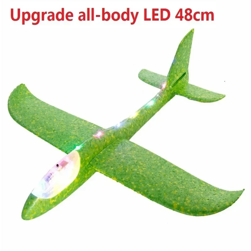 

Foam Airplane Glider Hand Throwing Airplane Toy Airplane 48CM EPP Outdoor Launch Flight Mode Inertial Children's Toy Boy Gift