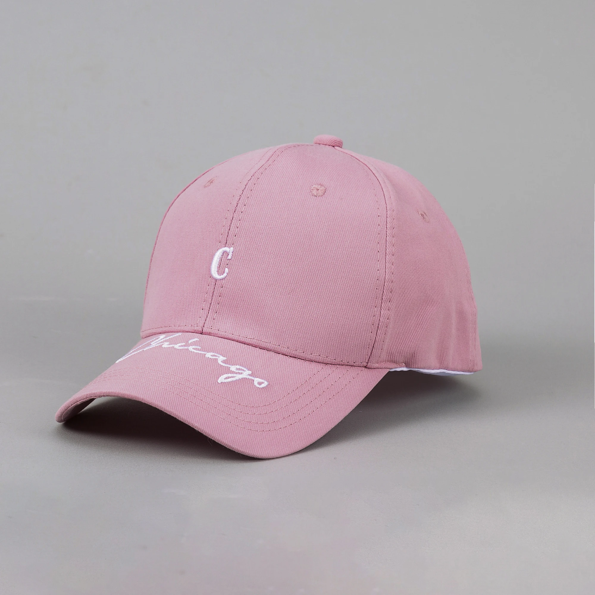Chicago Letter Embroidered Baseball Cap Adjustable Unisex Hip Hop Streetwear Sun Hat for Outdoor Sports - view 2