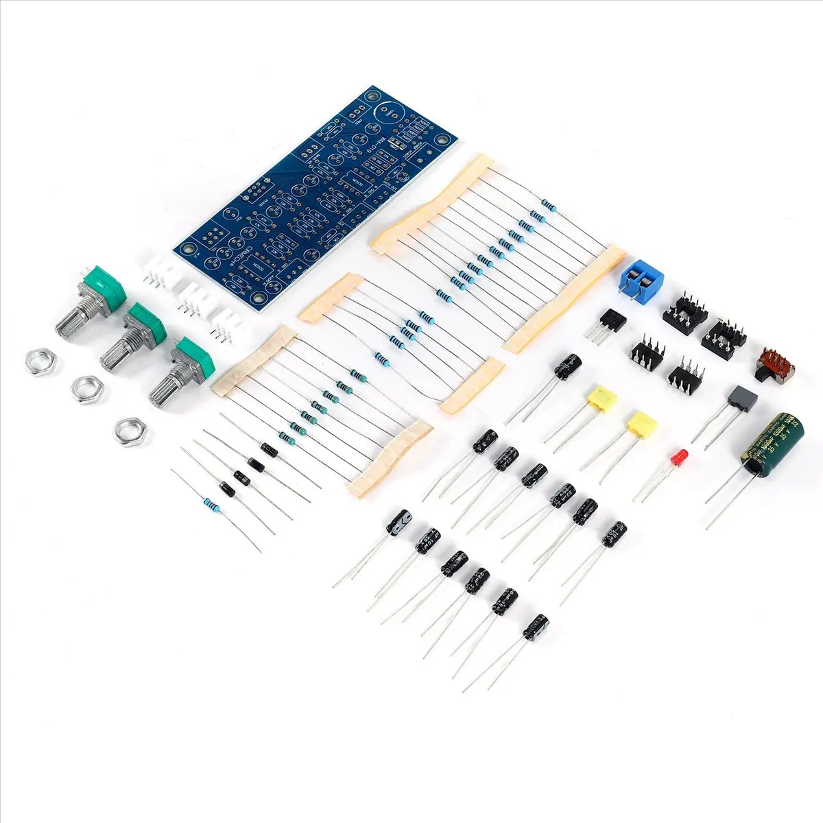 N05R 2.1 Channel Subwoofer Preamp Board Low Pass Filter Pre-Amp Amplifier Board Ne5532 Low Pass Filter Preamplifier