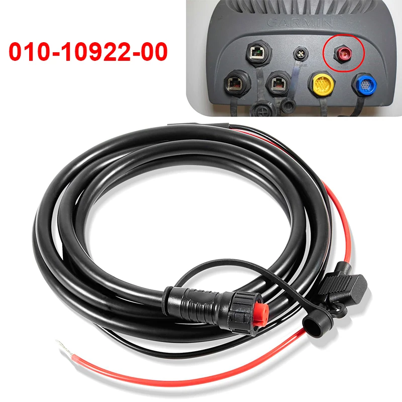 010-10922-00-電源ケーブル交換用、2ピン電源ケーブル、garmin-gpsmap-4008、4010、4012、4208、4210、4212、5008、5012に適合