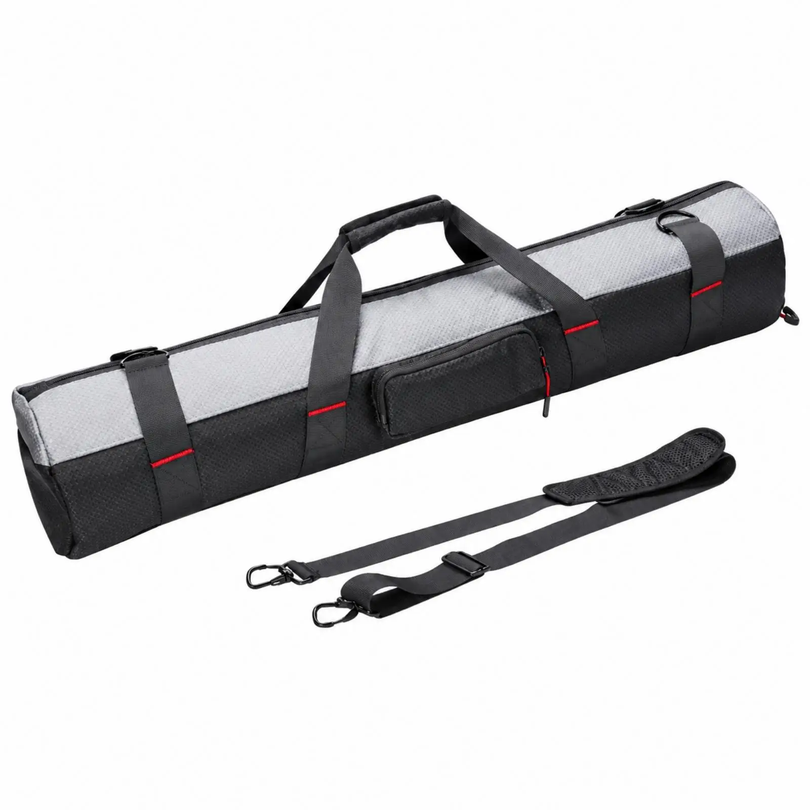 Cylindrical Tripod Storage Bag Portable Oxford Cloth Tripod Carry Bag Zippered for Photographers, Studio Practice, Outdoor