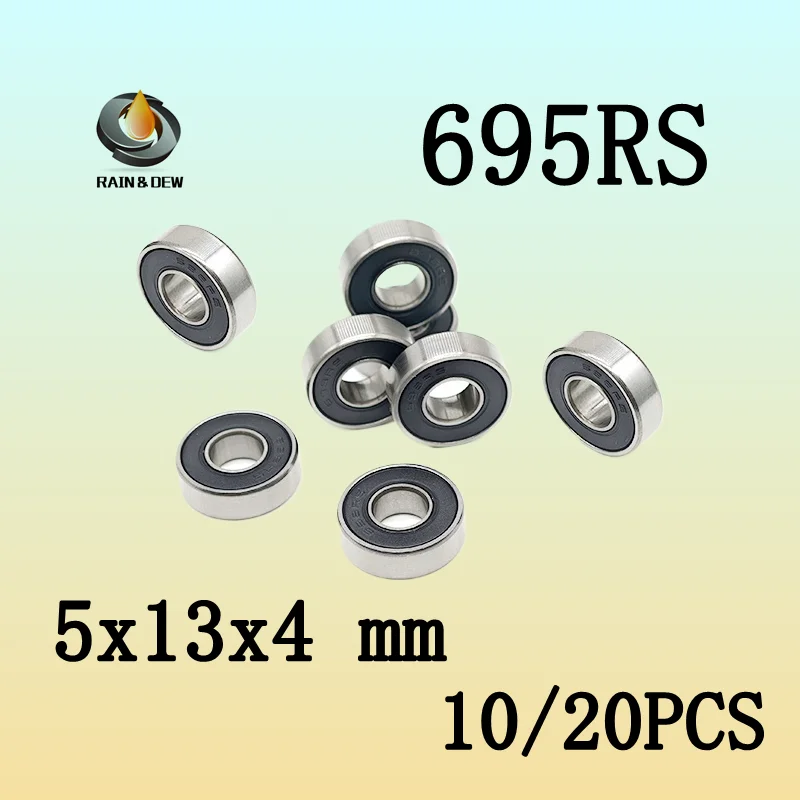 

695RS Deep Groove Ball Bearings Set 69 Series 696RS 6900RS 6901RS 6902RS 6903RS 6906RS 6904RS 2RS RS DDU Inner Diameter