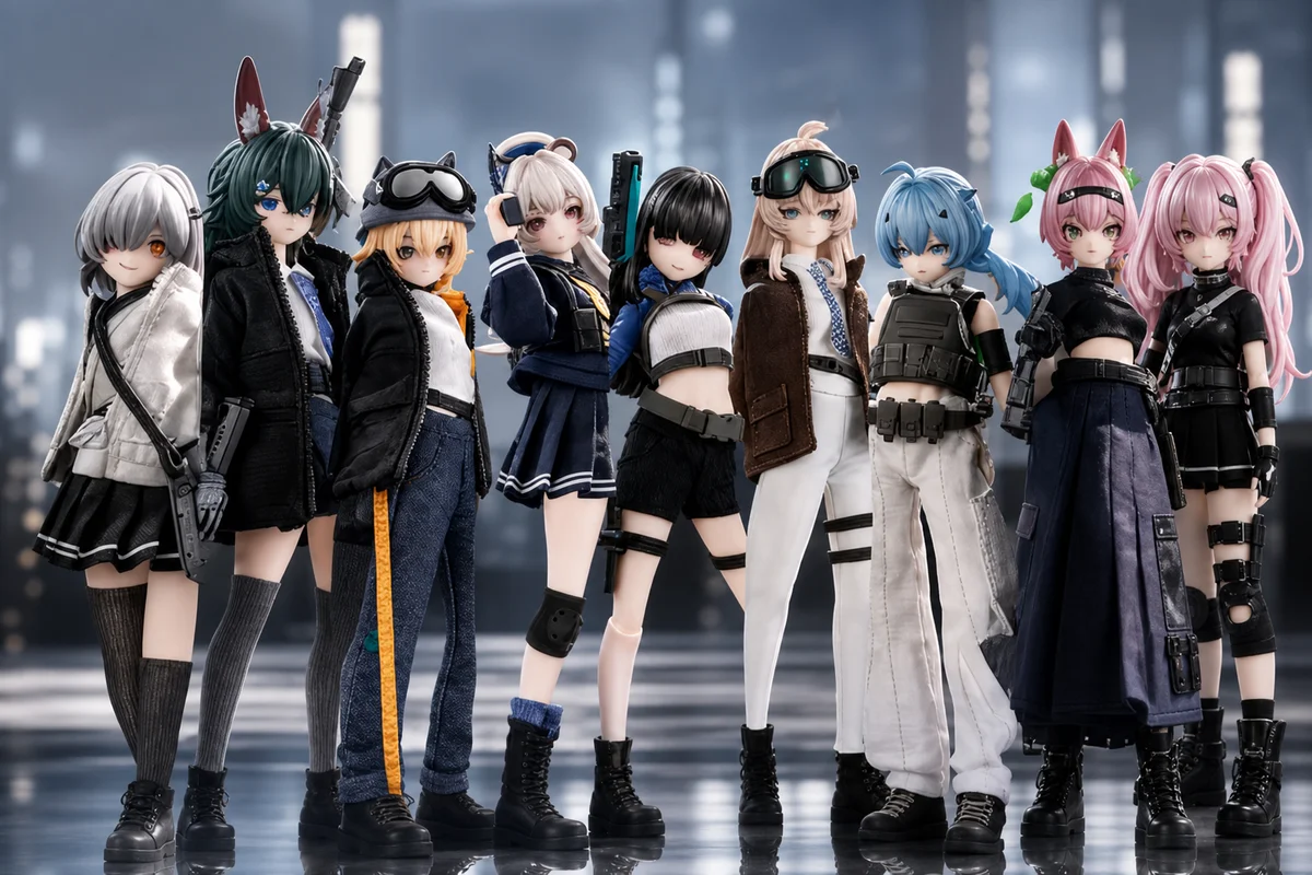 Anime Merchandise Box - 100% Asli Neo Eden Toys Black