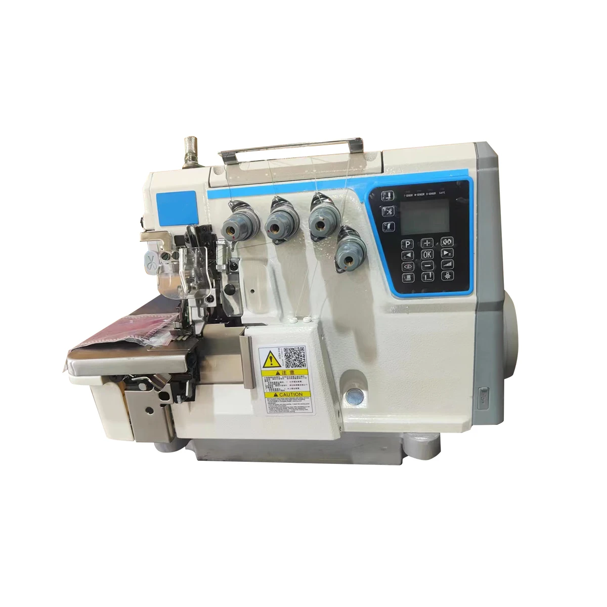 QK-GT918-4UT cheap price High-speed automatic overlock industrial sewing machine with thread trimmer