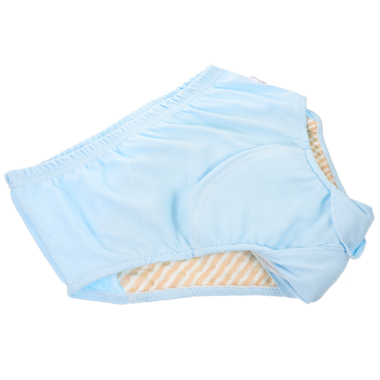 Elderly Blue L Size Reusable Washable Adult Diapers Cloth Pants Leakproof Urinal Panties Hospital Use - Image 3
