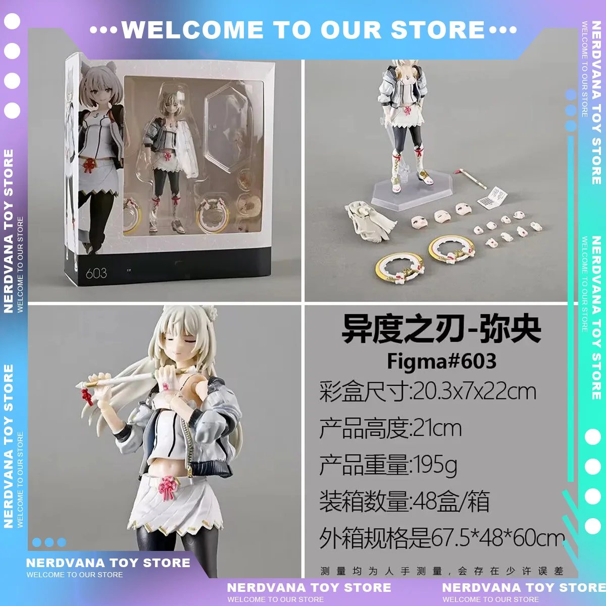 2025 21cm New MaxFactory Figma 603 Xenoblade Chronicles 3 Mio Action Figure Ornaments Model Doll Toys Gifts