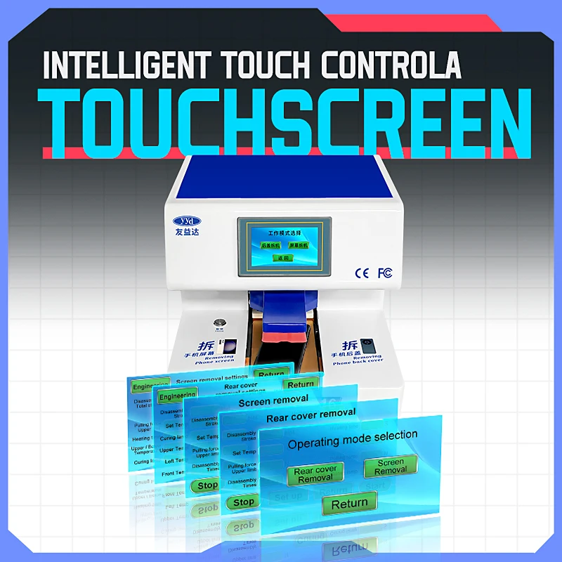 YYD-A16 Robot Separador De Aquecimento Automático, Tela Do Telefone Móvel, Desmontagem Da Tampa Traseira, Ferramenta De Reparo Do Telefone Móvel