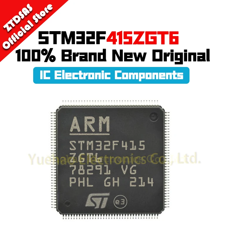 

New Original STM32F415ZGT6 STM32F415ZG STM32F415 STM32F STM32 STM IC MCU LQFP-144