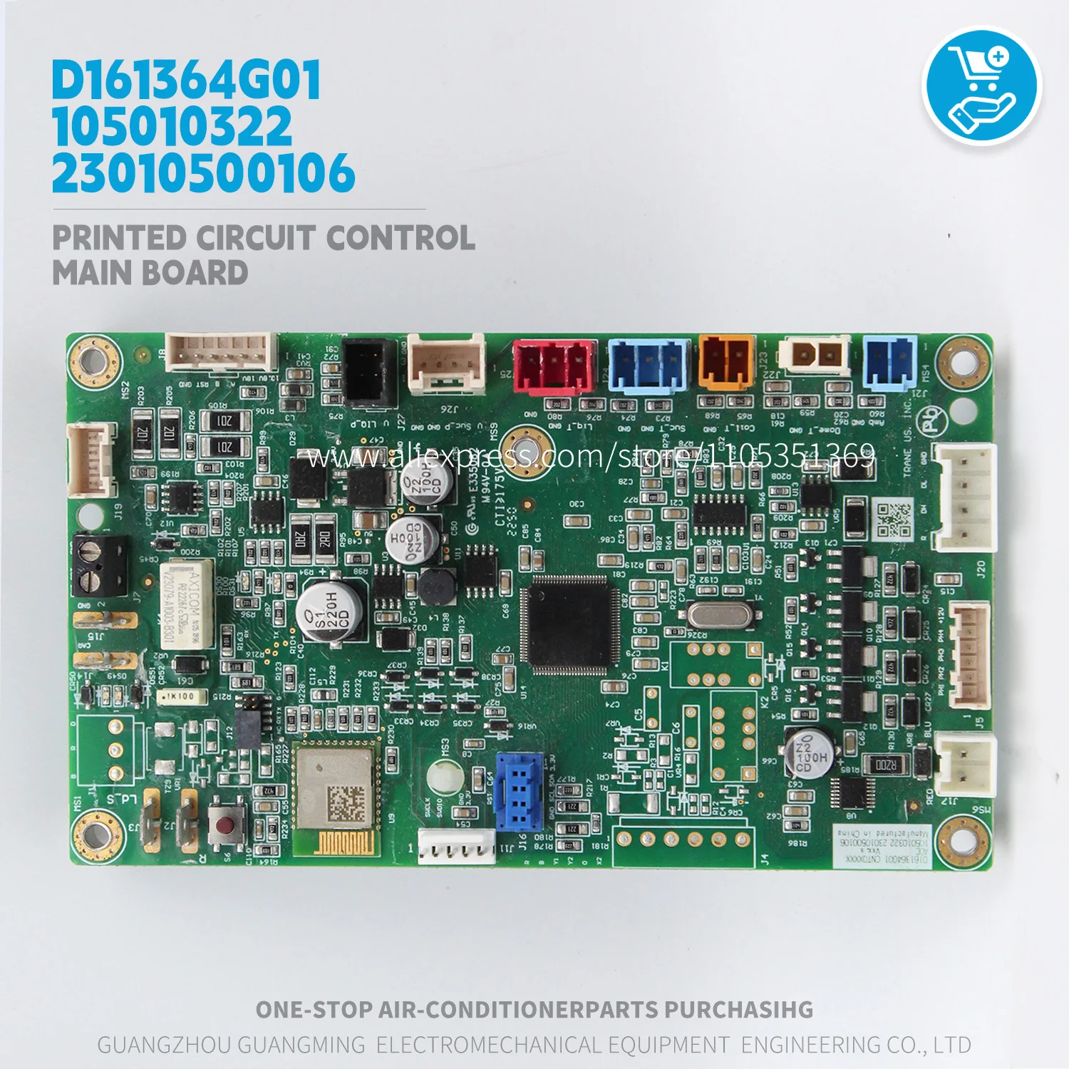 

Printed Circuit Control Main Board D161364G01 105010322 23010500106 for Trane VRF Outdoor unit industrial HVAC PCB Originaltools