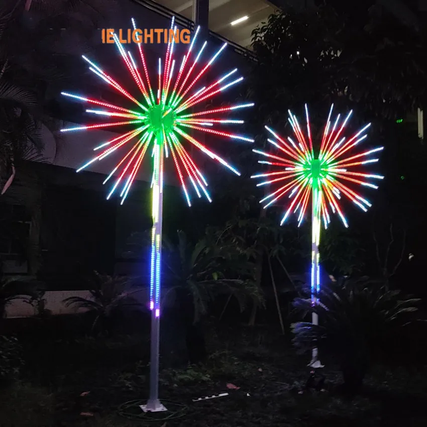 4.5M LED Fireworks Light Waterproof Christmas Tree Light Fairy Lamp For Patio Yard Party Christmas Wedding Decor