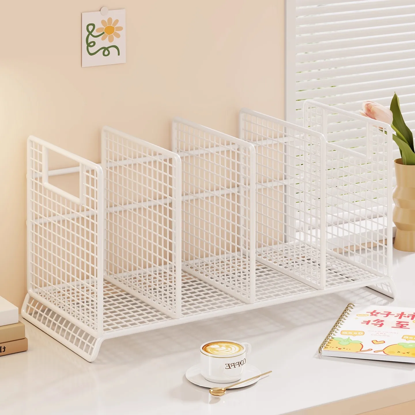 Multi-layer Simple Desktop Small Bookshelf Children's Picture Book Rack Stationery Storage Supplies