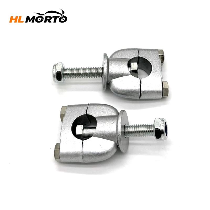 1 paar 7/8 "22mm Aluminium Motorrad Lenker Riser Griff Bar Montage Riser Clamp Für ATV Motorrad