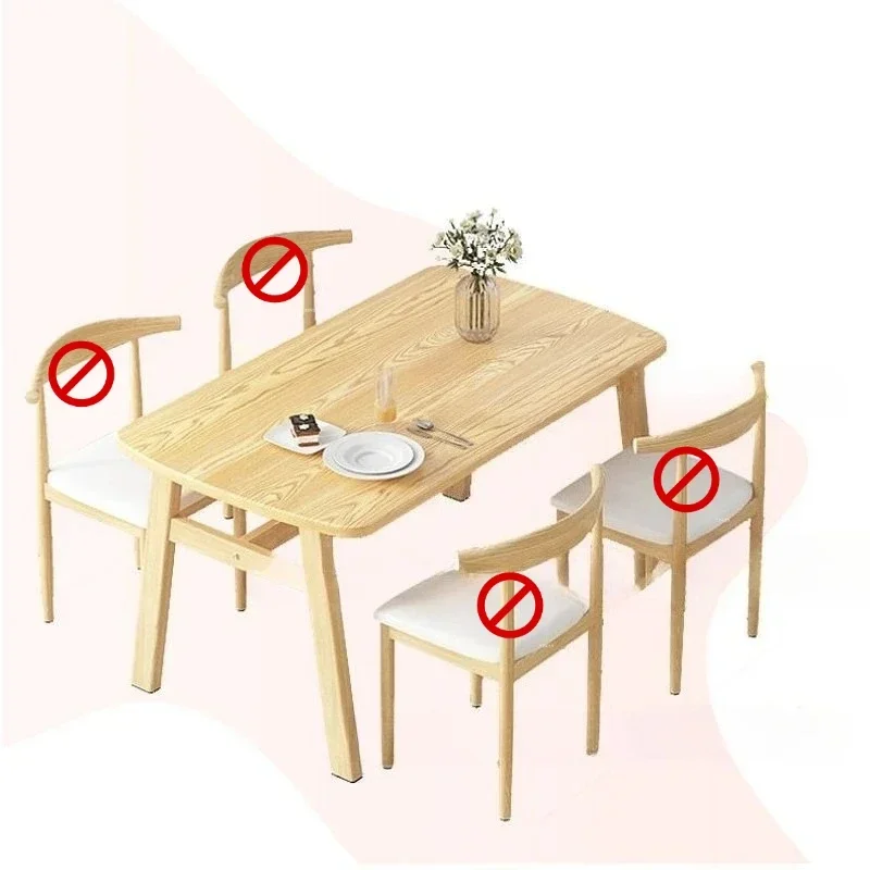 Only Table Modern Extendable Foldable Space Saving Kitchen Furniture Minimalist Small Apartment Dining Table Set Rectangular