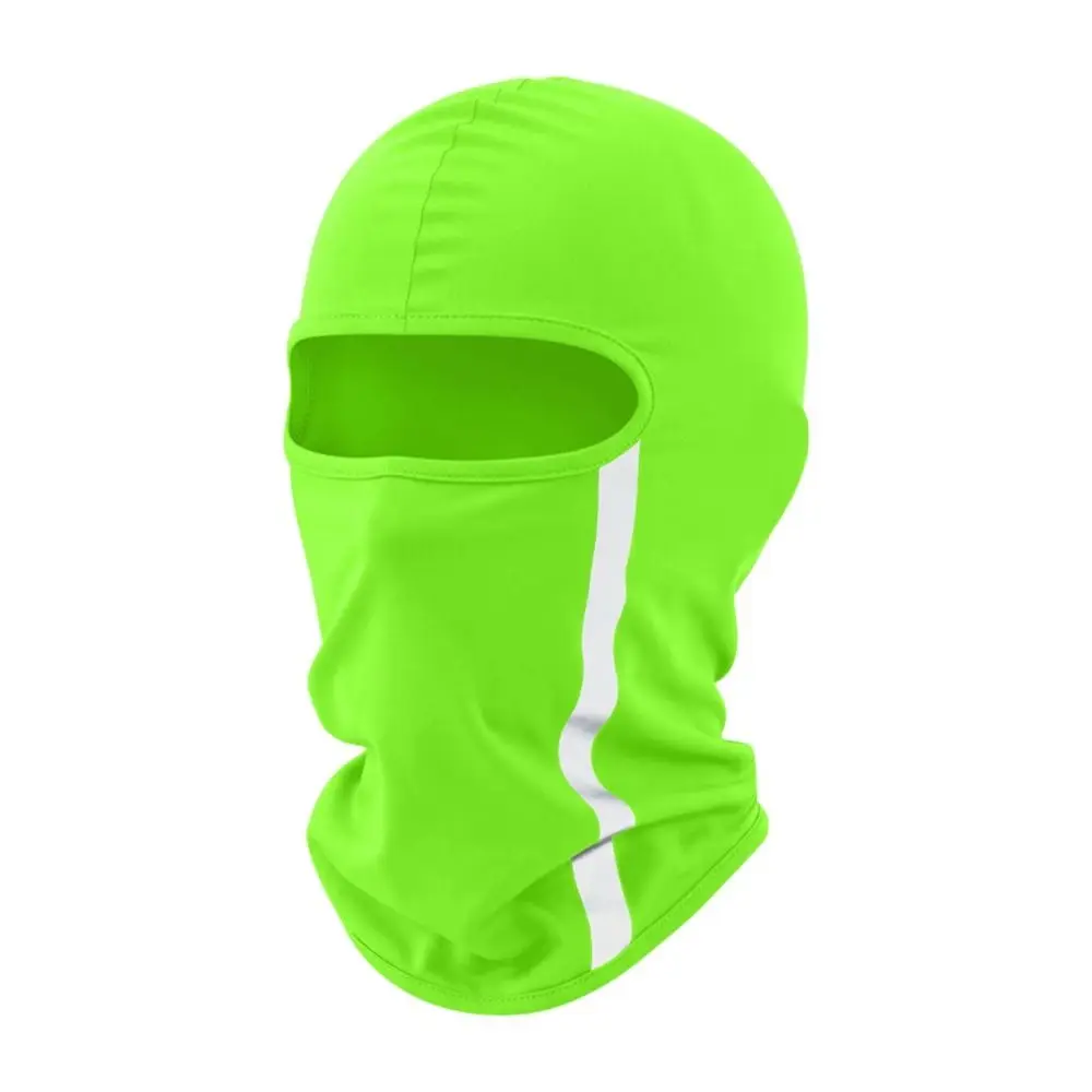 Fashion Reflective Balaclava Face Mask Breathable Quick Dry Full Face Mask Sun Protection Ice Silk Neck Cover Riding Cycling