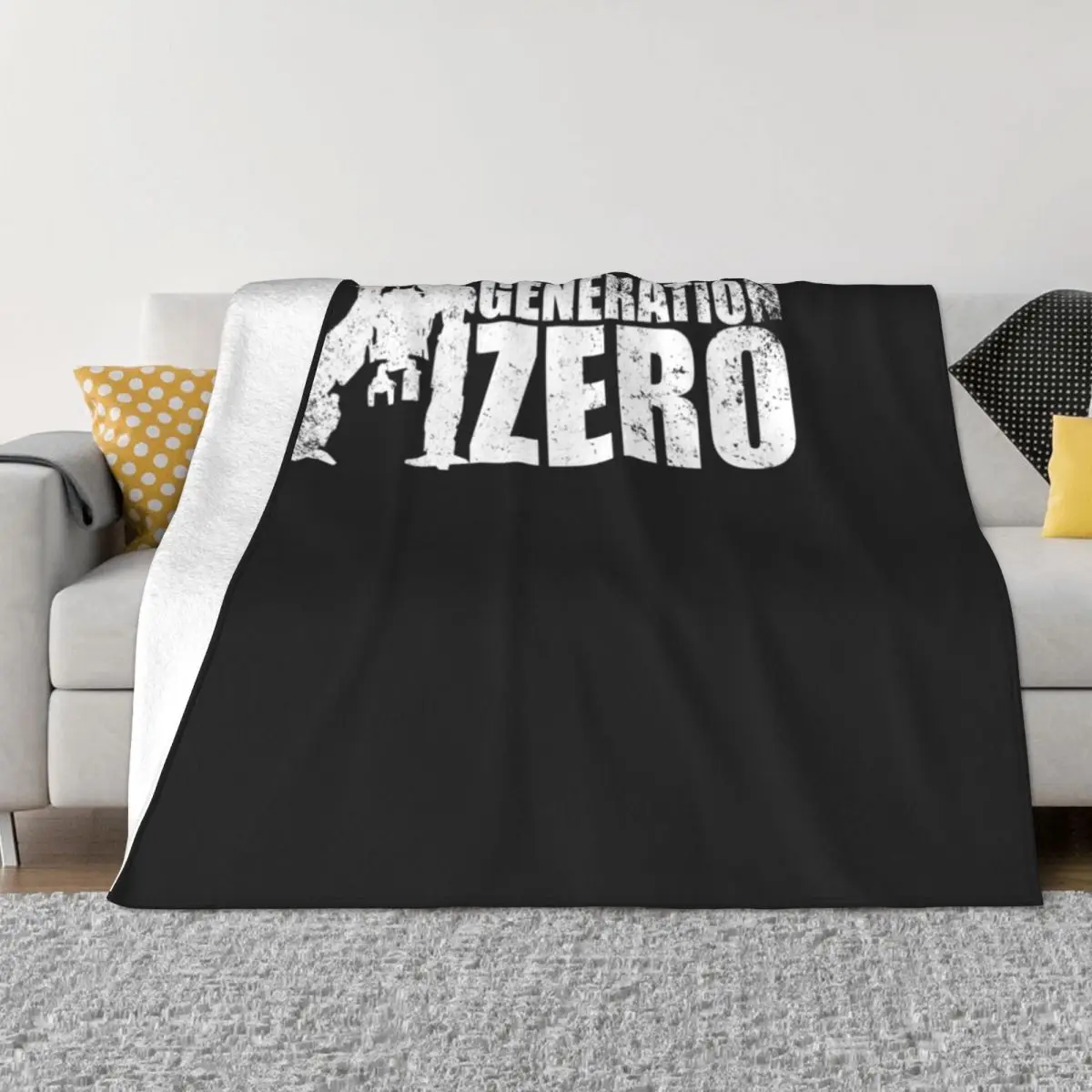 

Generation Zero Game Essential Throw Blanket halloween blanket Plaid Sofa Quilt