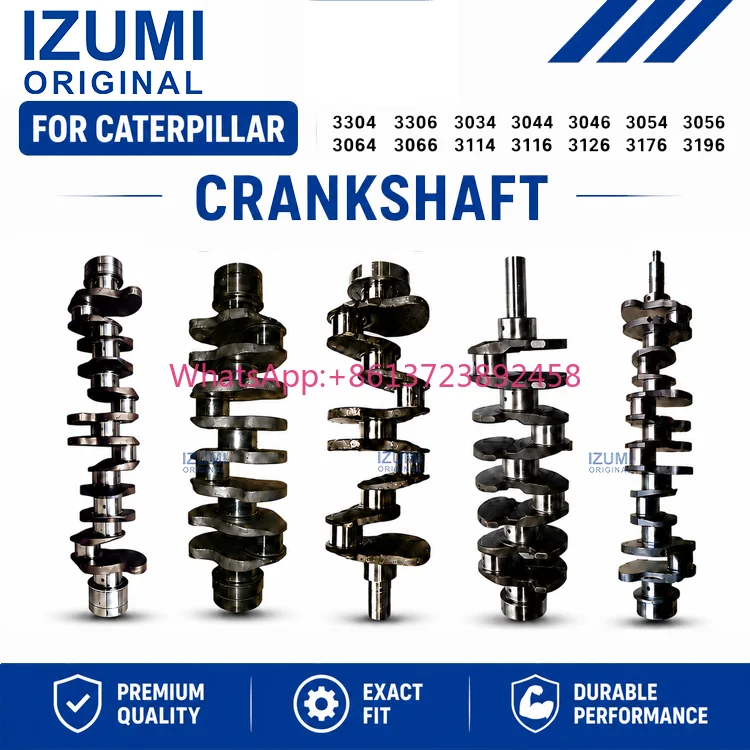 3304 3306 3034 3044 3046 3054 3056 3064 3066 3114 3116 3126 3176 3196 Crankshaft for CATERPILLAR Engine CAT Crank Shaft