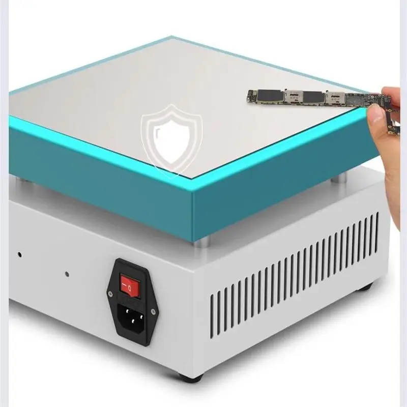 Constant Temperature Heating Station Adjustable Digital Display Removal Screen Preheating Station LED Desoldering Repair Tools