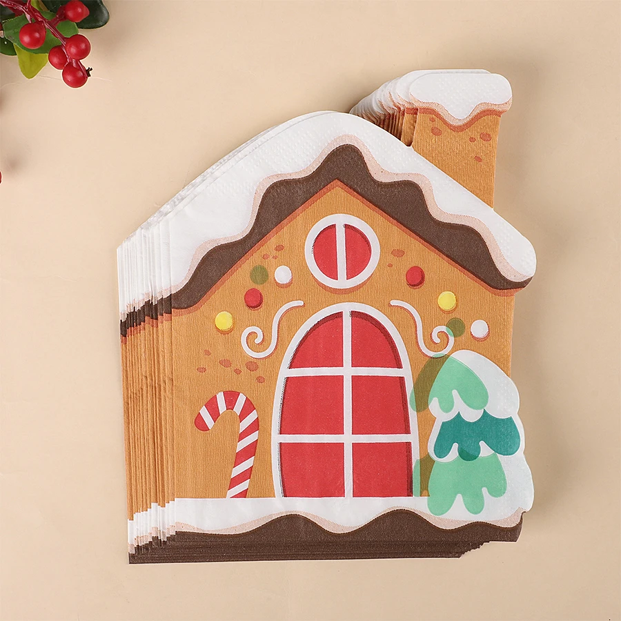 16/32Pcs Gingerbread House Sha - Home Fragrance Gingerbread 评论和价格