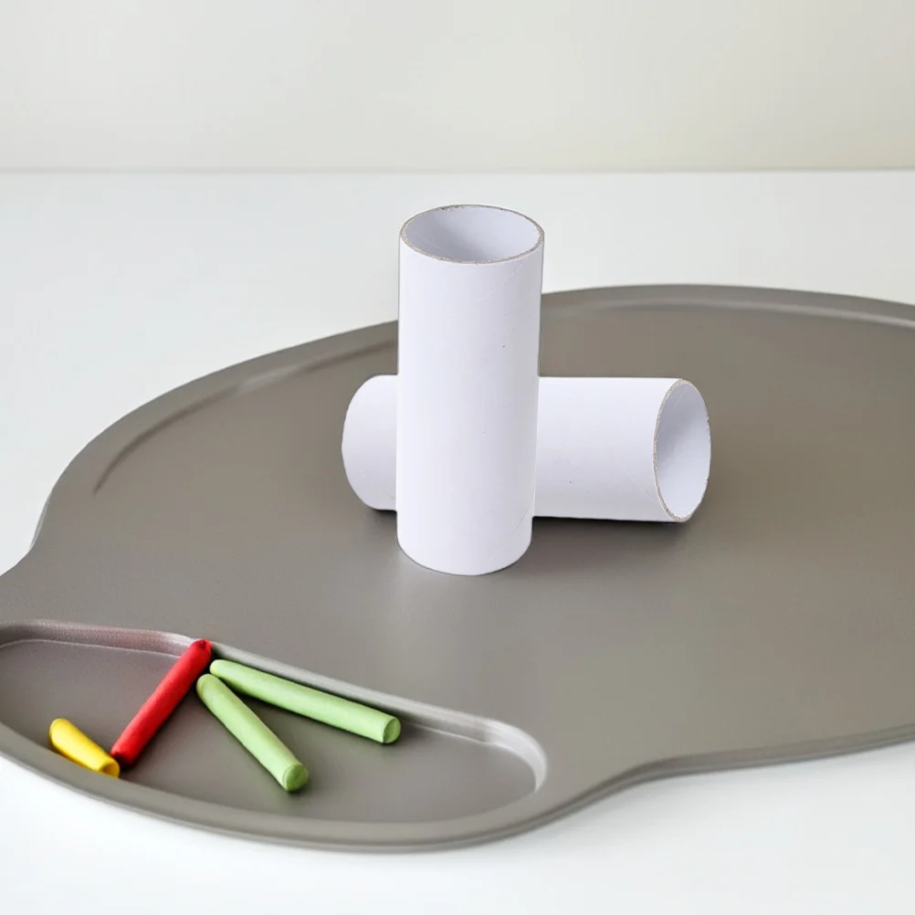 25 Stück Bastelpapierröhren aus weißem Karton, DIY-Bastelrollen für Schule, Kunst, Malerei, Dekoration, Kinderaktivitäten