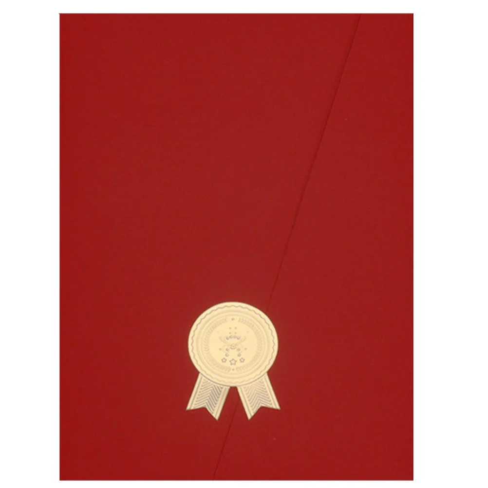 Envelopes Honor Certificate Shell Paper Award Cover Letter of Appointment Diploma Folder Frame Staff