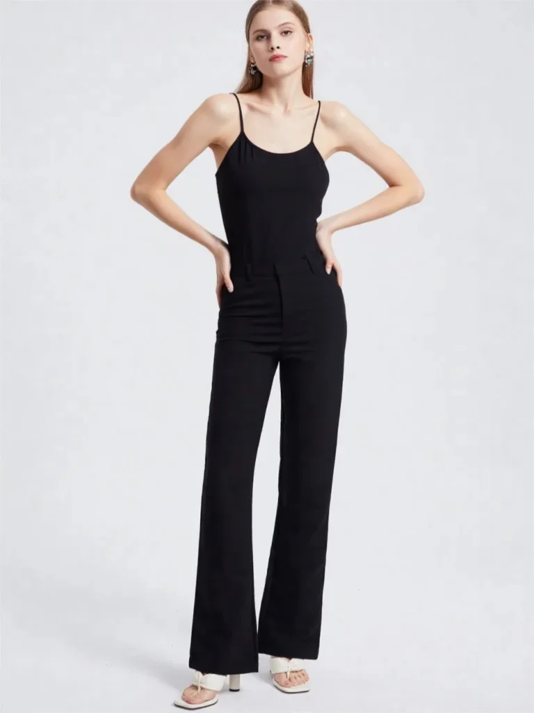 Women's Basic Layering One-Shoulder Camisole, Summer Strap Tank Top 40-60kg One Size