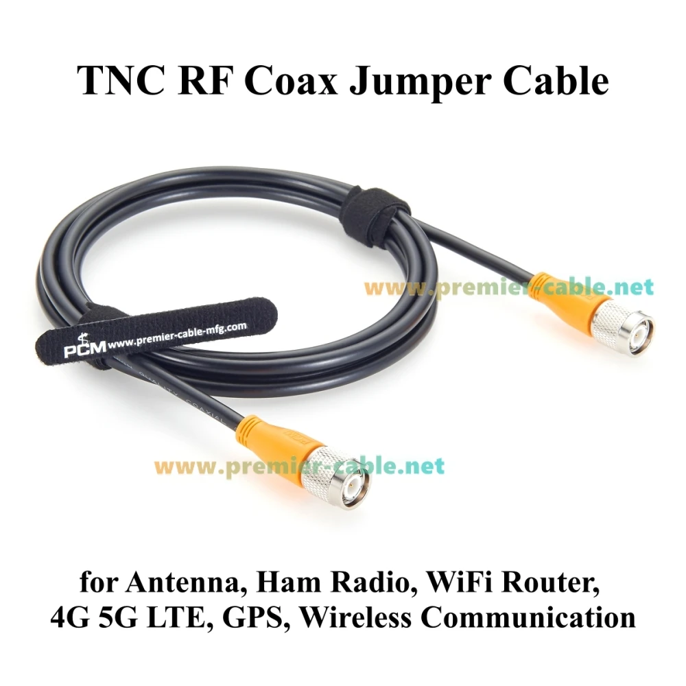 TNC-Stecker auf TNC-Stecker Koaxialkabel RG58 50 Ohm Verlustarmes HF-Verbindungskabel für Antenne, Amateurfunk, WLAN, 4G 5G LTE, GPS, Drahtlos – Detail 5
