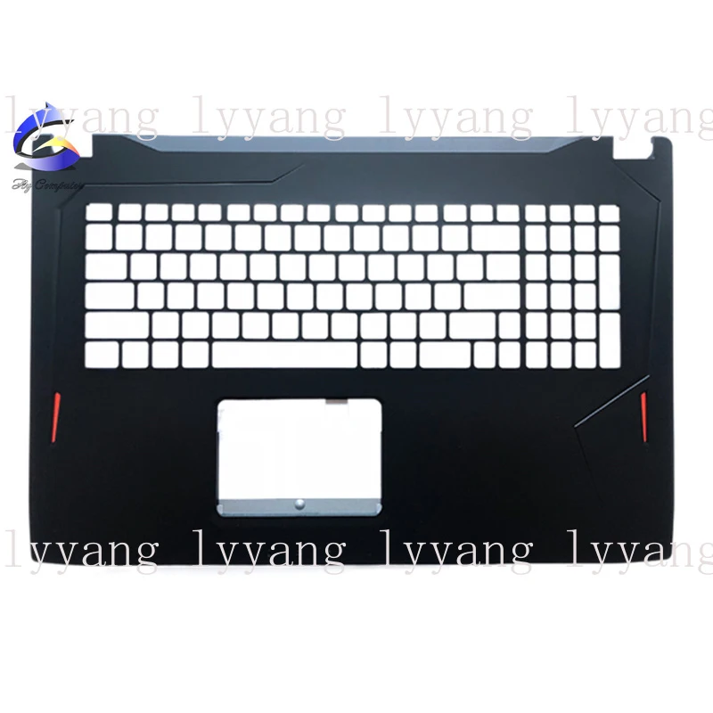 f  New For ASUS ROG GL702 GFX71J4860 GL702VM Upper Case Palmrest Cover 13NB0DZ1AP01