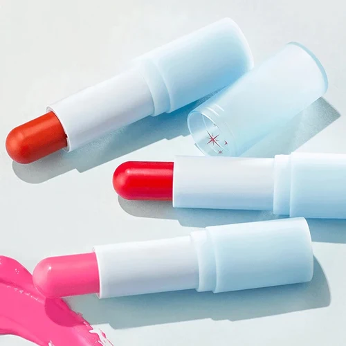 1/3 Uds TOCOBO bálsamo labial teñido de vidrio 3,5g Color cereza lápiz labial hidratante y nutritivo cuidado diario de los labios