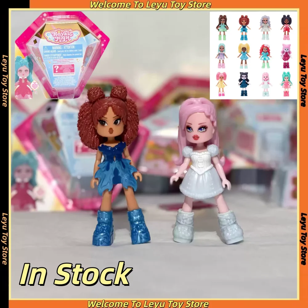 Figura de acción de la serie Royale High Mysterious Friend, mini muñeca de 3 pulgadas, regalo mágico para el corazón de las niñas, muñeca articulada.