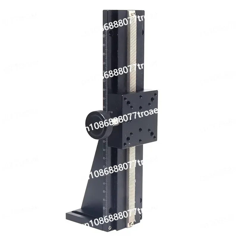 Z-axis fine-tuning sliding table dovetail groove long stroke vertical lift manual displacement platform LWZ25/LWZ40/LWZ60