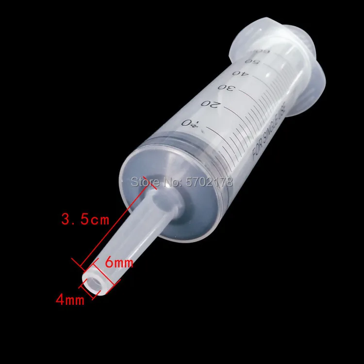 Industrial Plastic Injection Syringe Needleless Syringe Hand Push Large Capacity Syringe Enema Feeder