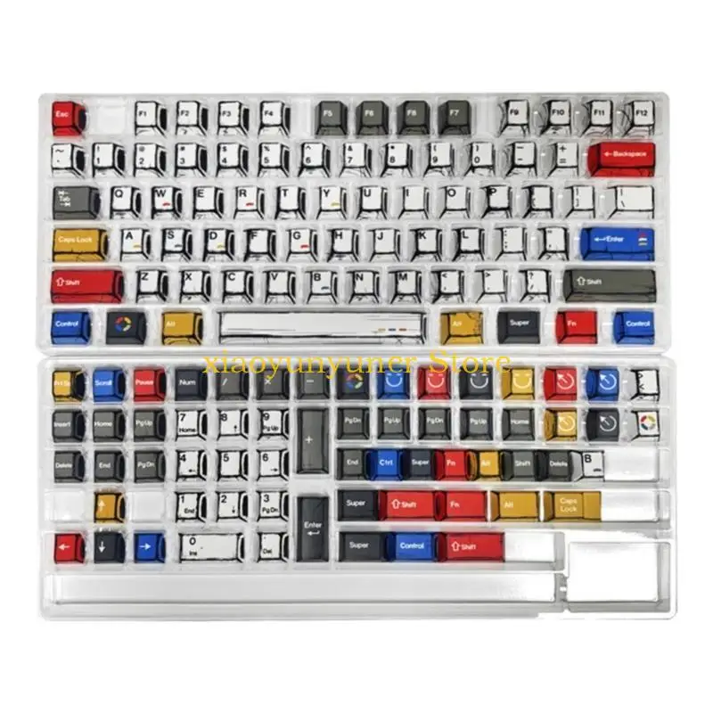 

P9JB PBT Минималистичный дизайн колпачков для клавиш Эргономичная механическая клавиатура Замена колпачков